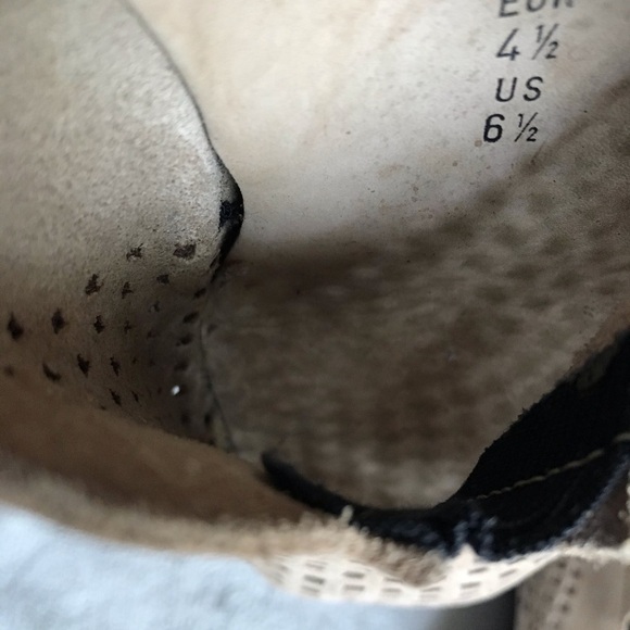 Arche Piaoko Perforated Suede Leather Loafer 6.5 - Picture 13 of 17